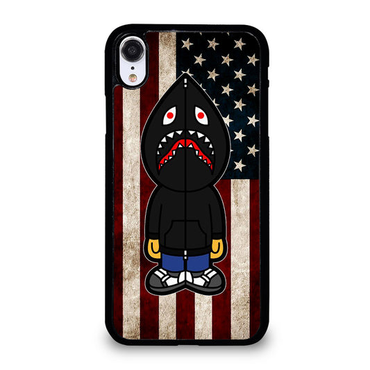 BAPE SHARK AMERICAN iPhone XR Case Cover