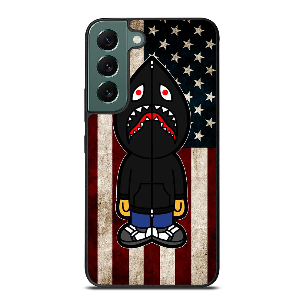 BAPE SHARK AMERICAN Samsung Galaxy S22 Case Cover