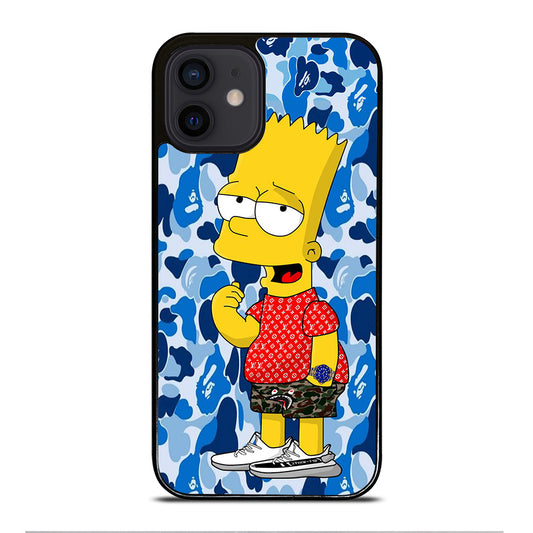 BAPE CAMO BLUE iPhone 12 Mini Case Cover