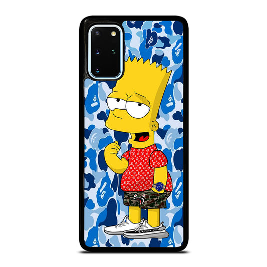 BAPE CAMO BLUE Samsung Galaxy S20 Plus Case Cover