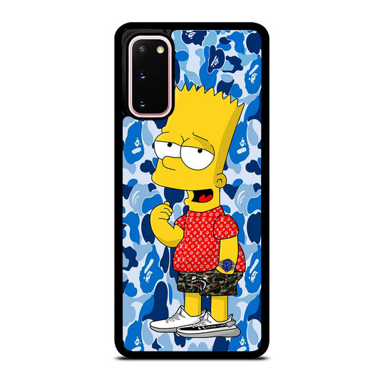 BAPE CAMO BLUE Samsung Galaxy S20 Case Cover