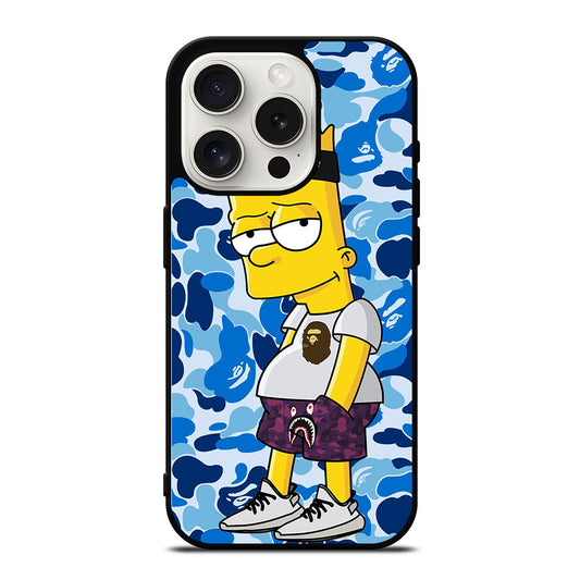 BAPE CAMO CARTOON iPhone 15 Pro Case Cover