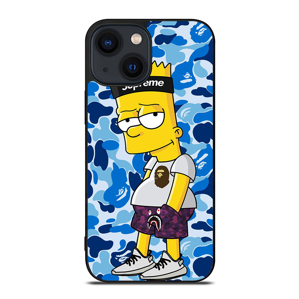 BAPE CAMO CARTOON iPhone 14 Plus Case Cover