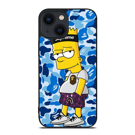 BAPE CAMO CARTOON iPhone 14 Plus Case Cover