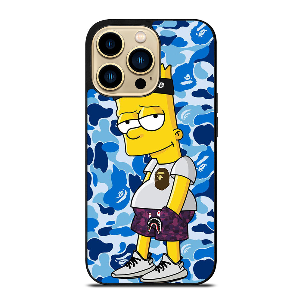 BAPE CAMO CARTOON iPhone 14 Pro Max Case Cover
