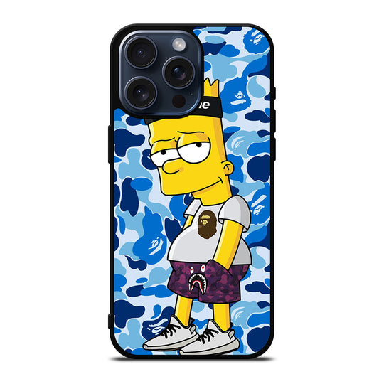BAPE CAMO CARTOON iPhone 15 Pro Max Case Cover