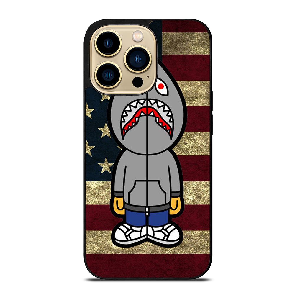 BAPE SHARK AMERICAN 2 iPhone 14 Pro Max Case Cover