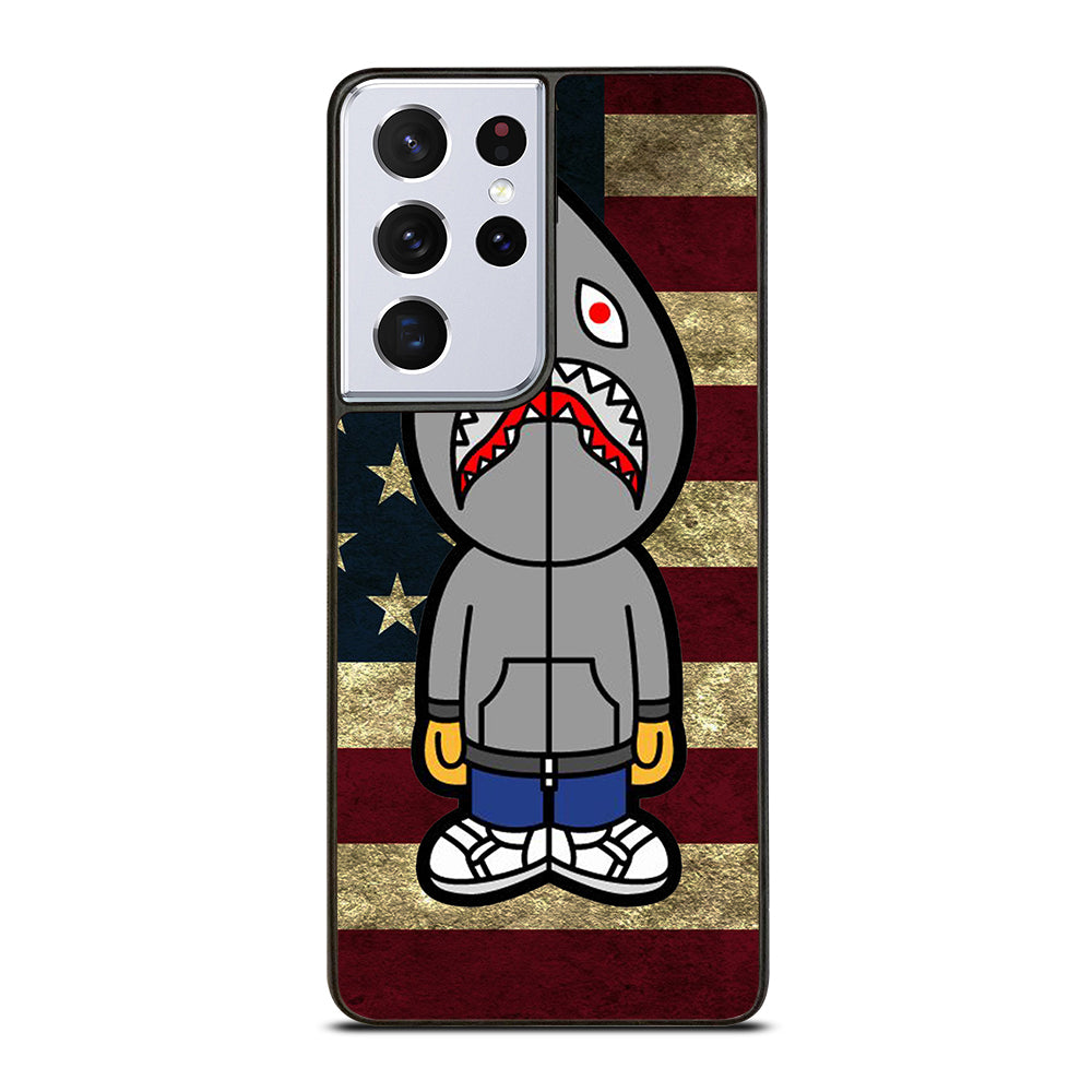 BAPE SHARK AMERICAN 2 Samsung Galaxy S21 Ultra Case Cover