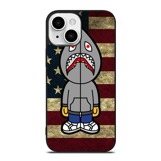 BAPE SHARK AMERICAN 2 iPhone 13 Mini Case Cover
