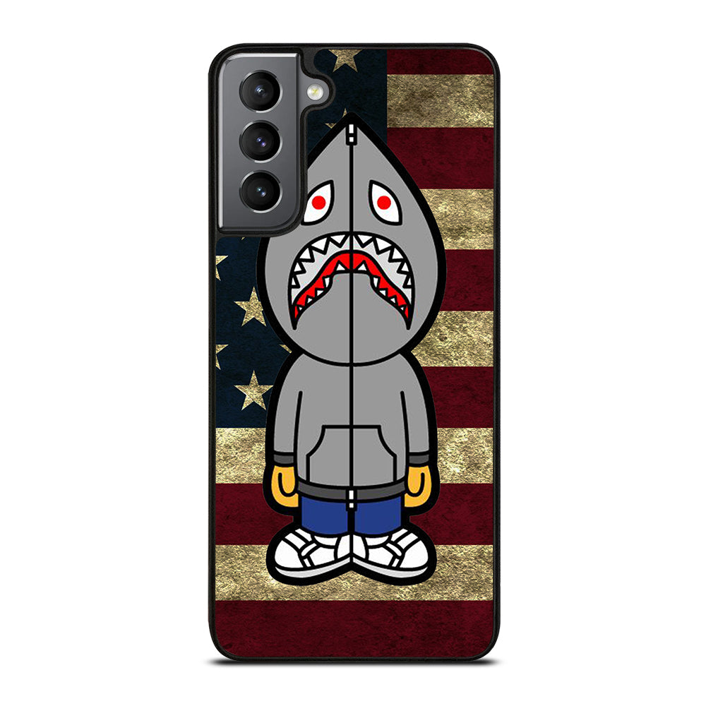 BAPE SHARK AMERICAN 2 Samsung Galaxy S21 Plus Case Cover