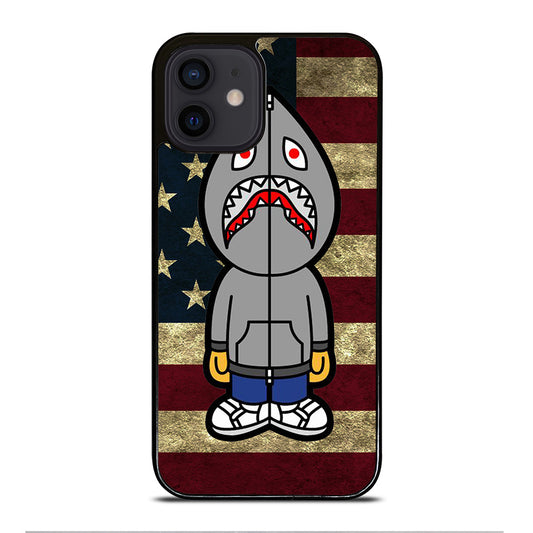 BAPE SHARK AMERICAN 2 iPhone 12 Mini Case Cover