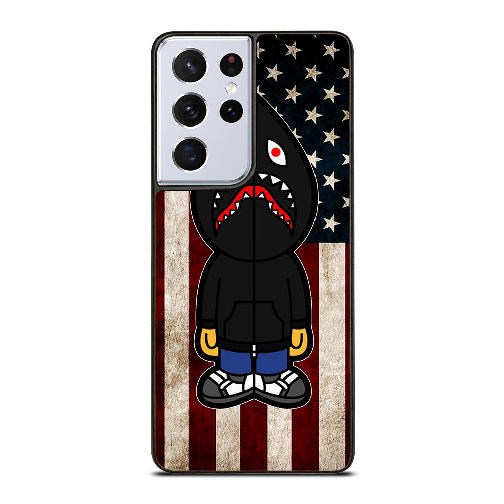 BAPE SHARK AMERICAN Samsung Galaxy S21 Ultra Case Cover
