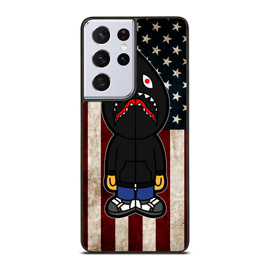 BAPE SHARK AMERICAN Samsung Galaxy S21 Ultra Case Cover