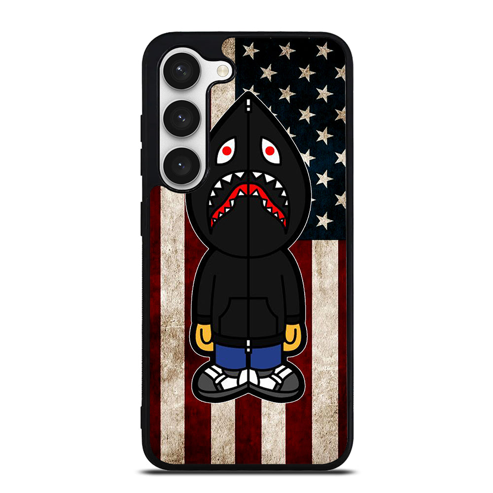 BAPE SHARK AMERICAN Samsung Galaxy S23 Case Cover