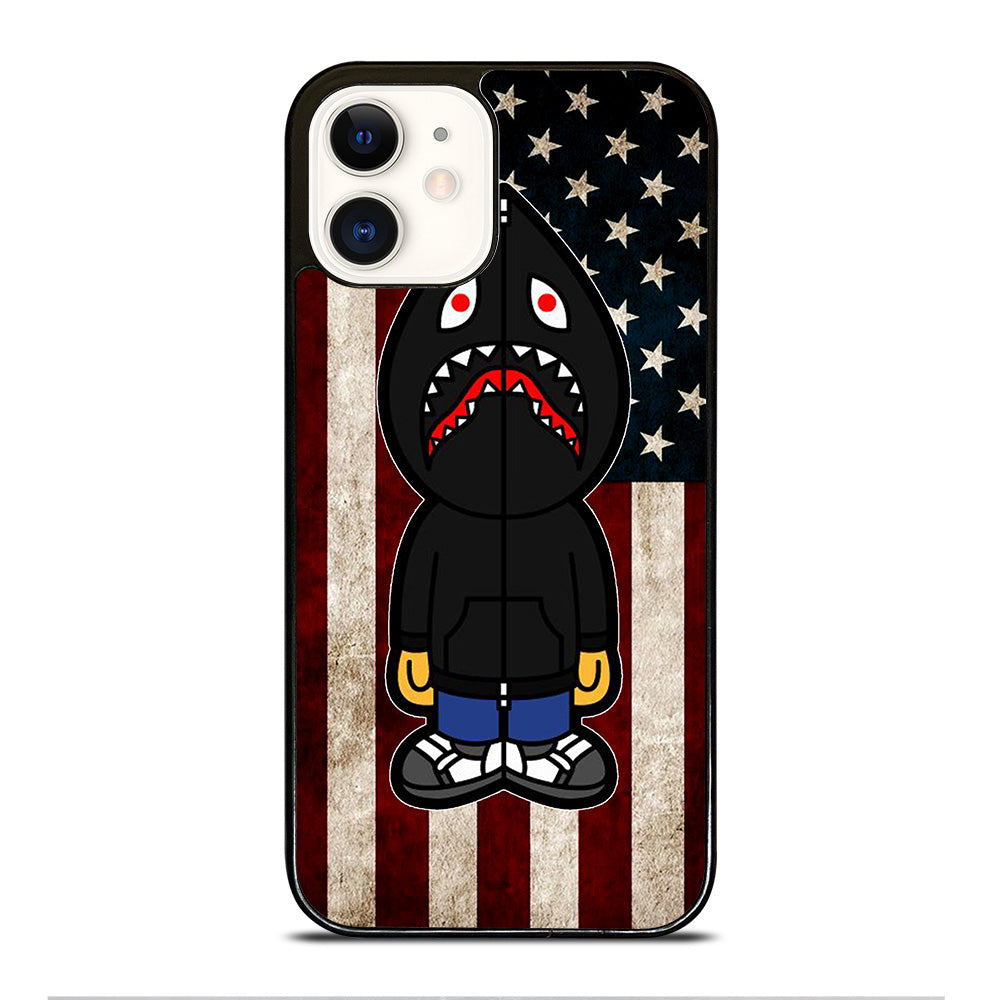 BAPE SHARK AMERICAN iPhone 12 Case Cover