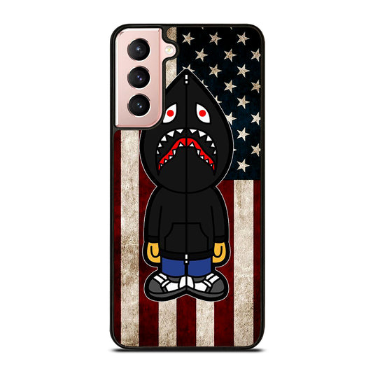 BAPE SHARK AMERICAN Samsung Galaxy S21 Case Cover
