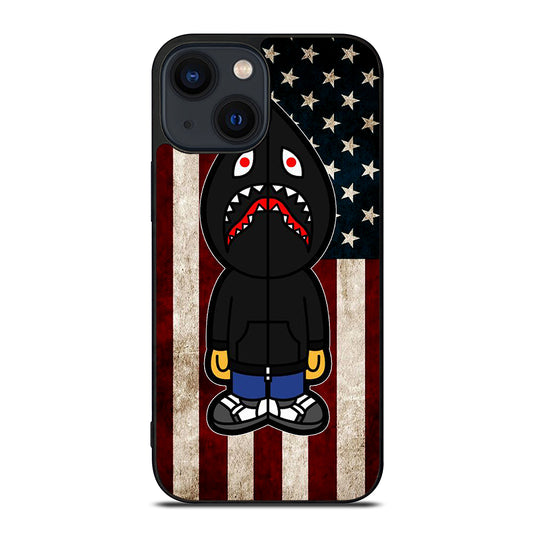 BAPE SHARK AMERICAN iPhone 14 Plus Case Cover