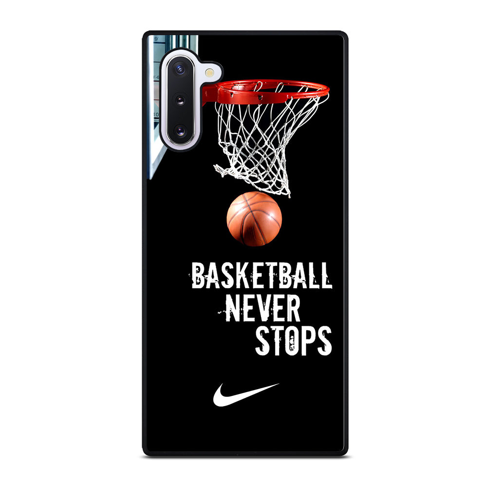 BASKETBALL NEVER STOPS NIKE 2 Samsung Galaxy Note 10 Case Cover