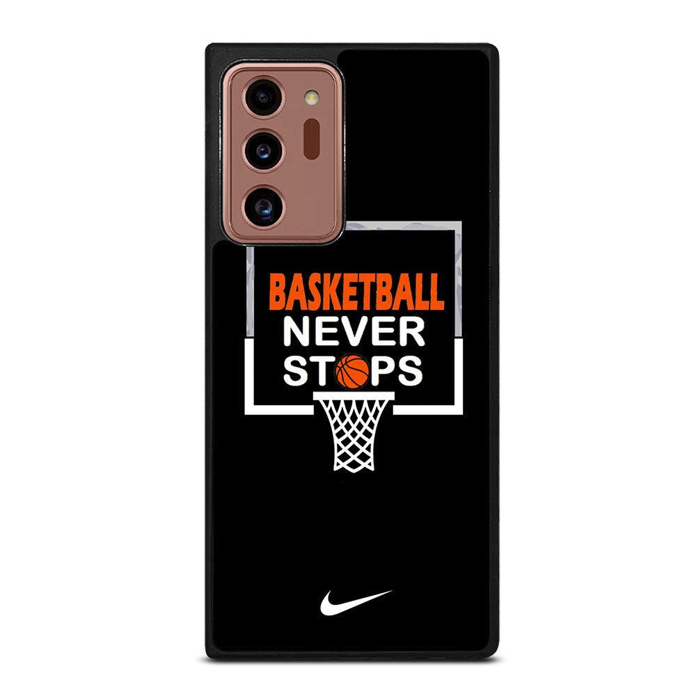 BASKETBALL NEVER STOPS NIKE 3 Samsung Galaxy Note 20 Ultra Case Cover