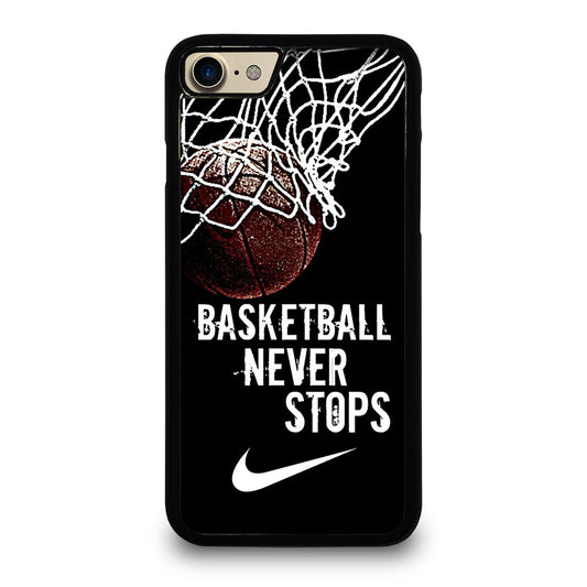 BASKETBALL NEVER STOPS NIKE iPhone 7 / 8 Case Cover