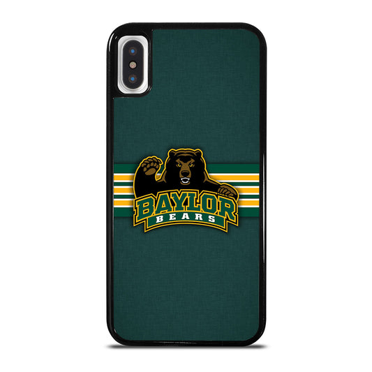 BAYLOR BEARS STRIPE LOGO iPhone X / XS Case Cover