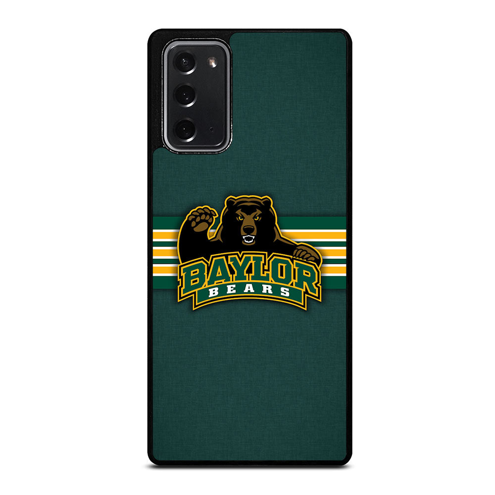 BAYLOR BEARS STRIPE LOGO Samsung Galaxy Note 20 Case Cover