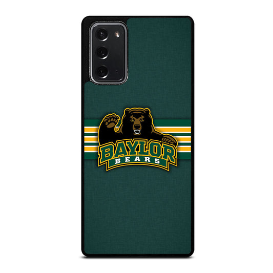 BAYLOR BEARS STRIPE LOGO Samsung Galaxy Note 20 Case Cover