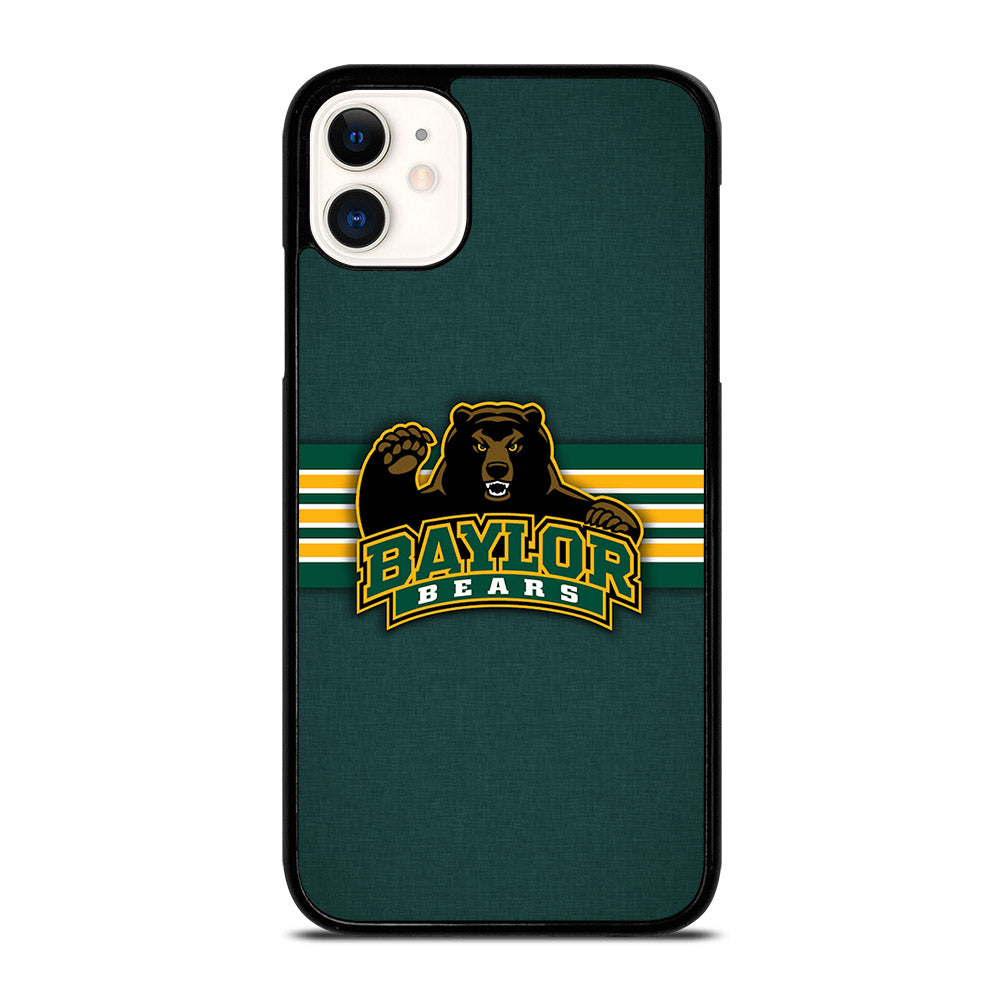 BAYLOR BEARS STRIPE LOGO iPhone 11 Case Cover