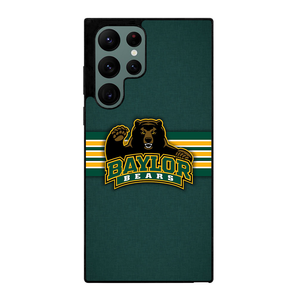 BAYLOR BEARS STRIPE LOGO Samsung Galaxy S22 Ultra Case Cover