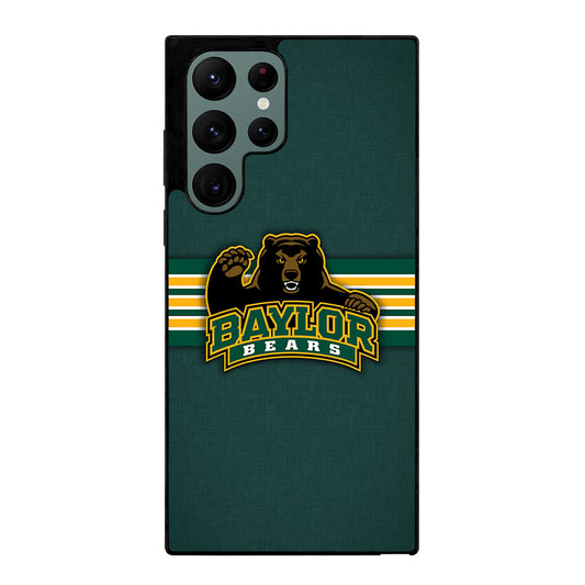 BAYLOR BEARS STRIPE LOGO Samsung Galaxy S22 Ultra Case Cover