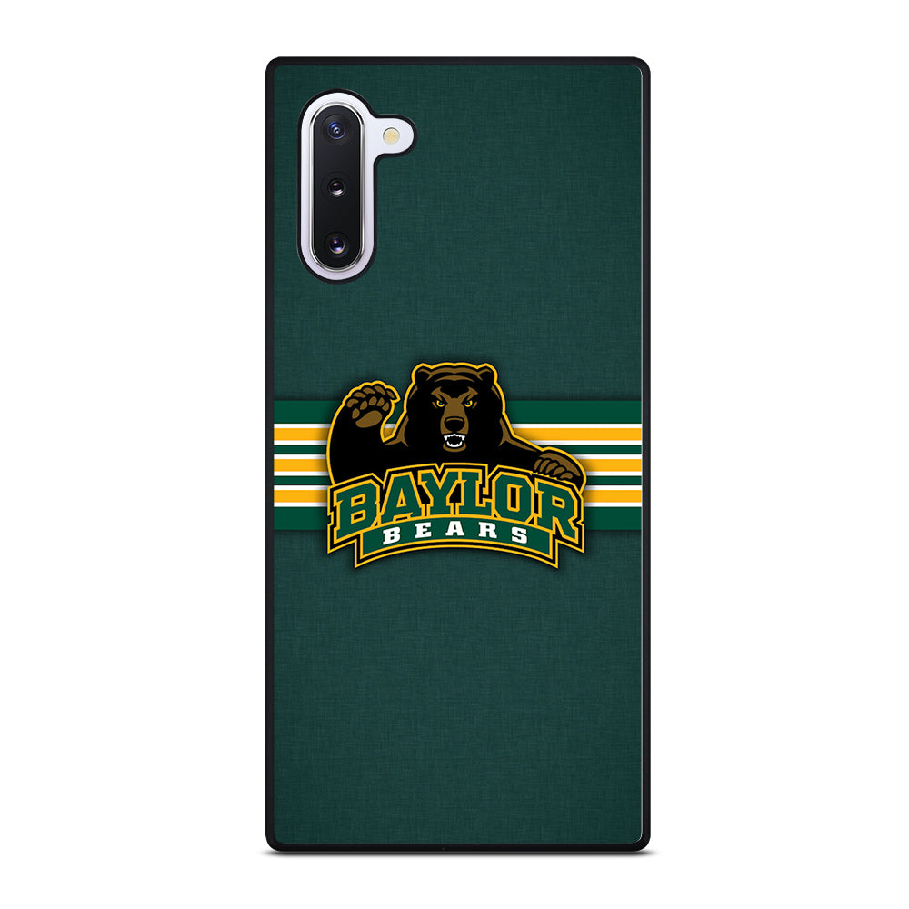 BAYLOR BEARS STRIPE LOGO Samsung Galaxy Note 10 Case Cover