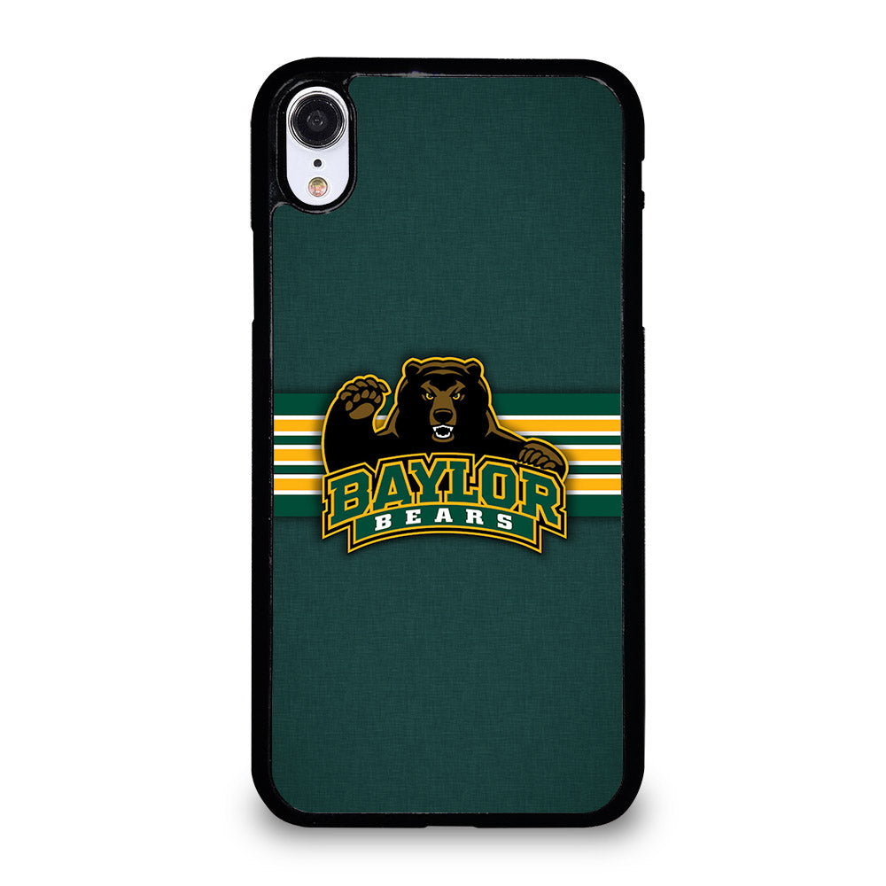 BAYLOR BEARS STRIPE LOGO iPhone XR Case Cover
