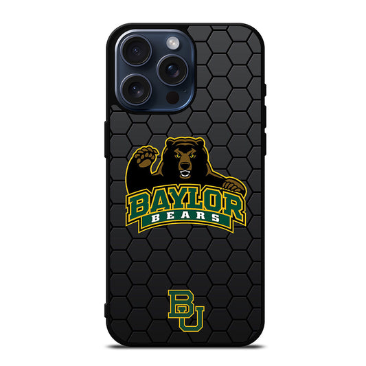 BAYLOR BEARS HEXAGON LOGO iPhone 15 Pro Max Case Cover