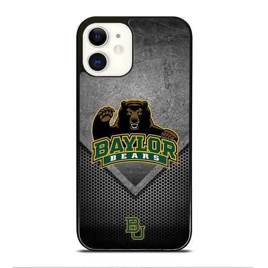 BAYLOR BEARS METAL LOGO iPhone 12 Case Cover