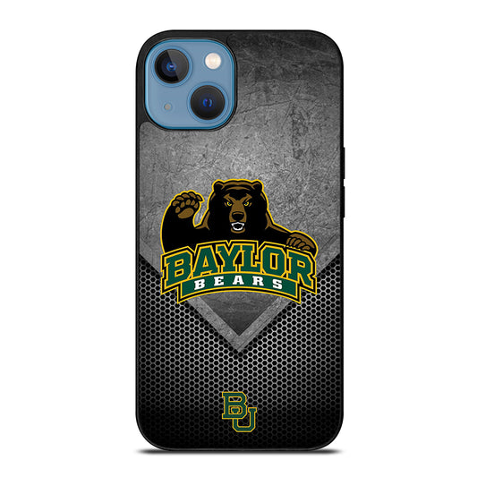 BAYLOR BEARS METAL LOGO iPhone 13 Case Cover
