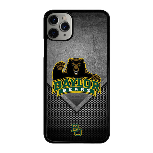 BAYLOR BEARS METAL LOGO iPhone 11 Pro Max Case Cover