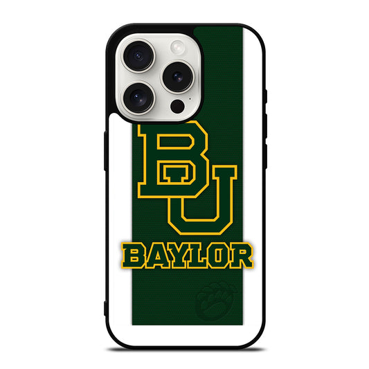 BAYLOR BEARS NBA LOGO 2 iPhone 15 Pro Case Cover