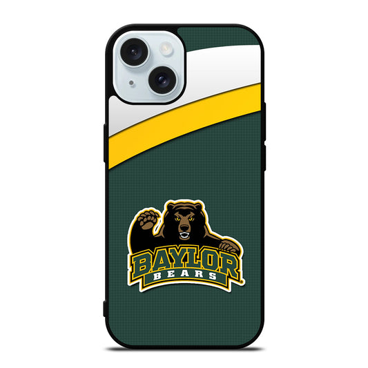 BAYLOR BEARS NBA LOGO iPhone 15 Case Cover