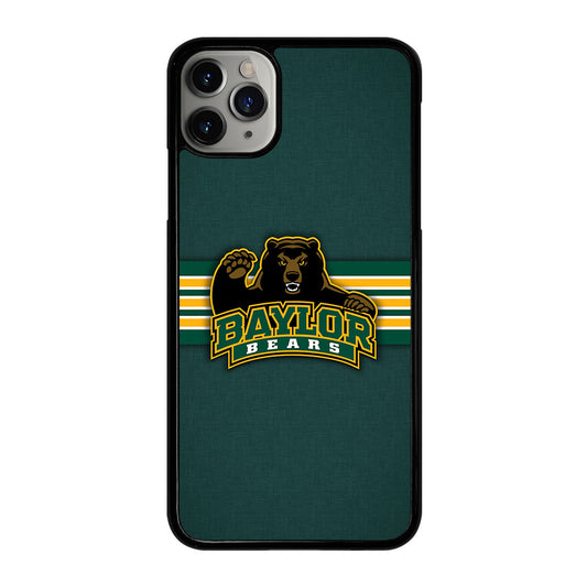 BAYLOR BEARS STRIPE LOGO iPhone 11 Pro Max Case Cover