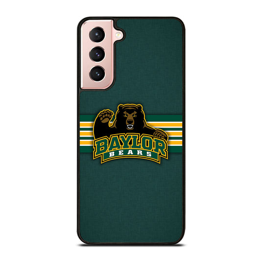 BAYLOR BEARS STRIPE LOGO Samsung Galaxy S21 Case Cover