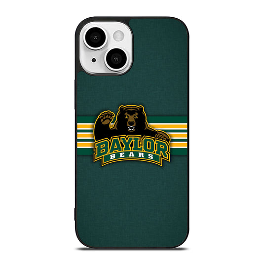 BAYLOR BEARS STRIPE LOGO iPhone 13 Mini Case Cover