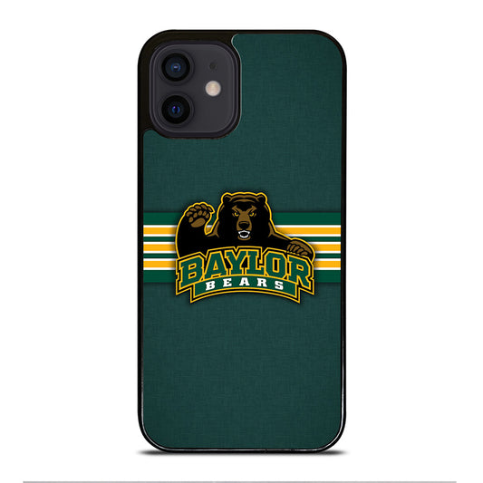 BAYLOR BEARS STRIPE LOGO iPhone 12 Mini Case Cover