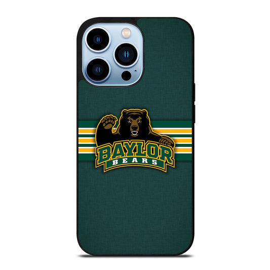 BAYLOR BEARS STRIPE LOGO iPhone 13 Pro Max Case Cover