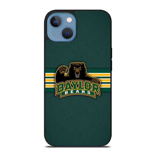 BAYLOR BEARS STRIPE LOGO iPhone 13 Case Cover