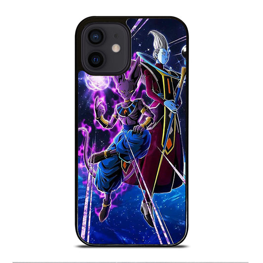 BEERUS AND WHIS DRAGON BALL iPhone 12 Mini Case Cover