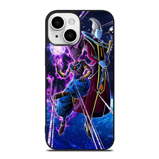 BEERUS AND WHIS DRAGON BALL iPhone 13 Mini Case Cover