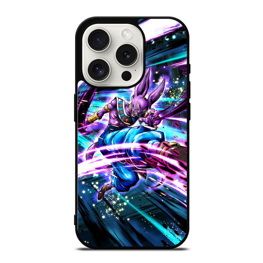 BEERUS DRAGON BALL SUPER iPhone 15 Pro Case Cover