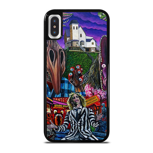 BEETLEJUICE TIM BURTON ART 2 iPhone X / XS Case Cover