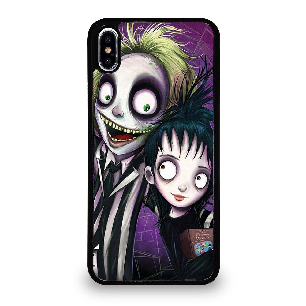 BEETLEJUICE TIM BURTON ART iPhone XS Max Case Cover