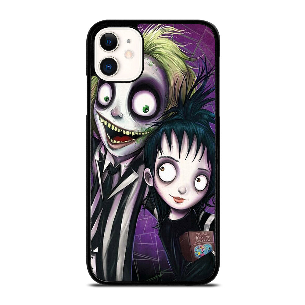 BEETLEJUICE TIM BURTON ART iPhone 11 Case Cover